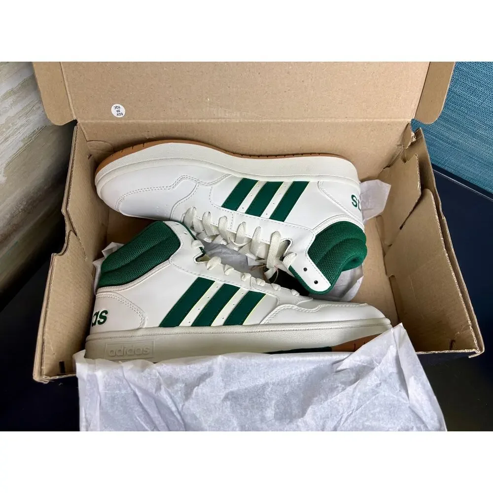 NWT - SZ 8m - Adidas Men's Hoops 3.0 Mid Basketball Shoes